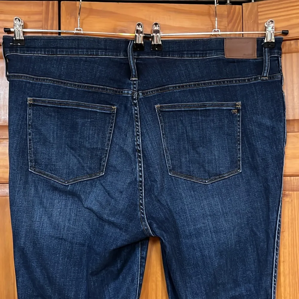 Madewell 10” High Rise Skinny Jeans - size 36 TALL - Image 6