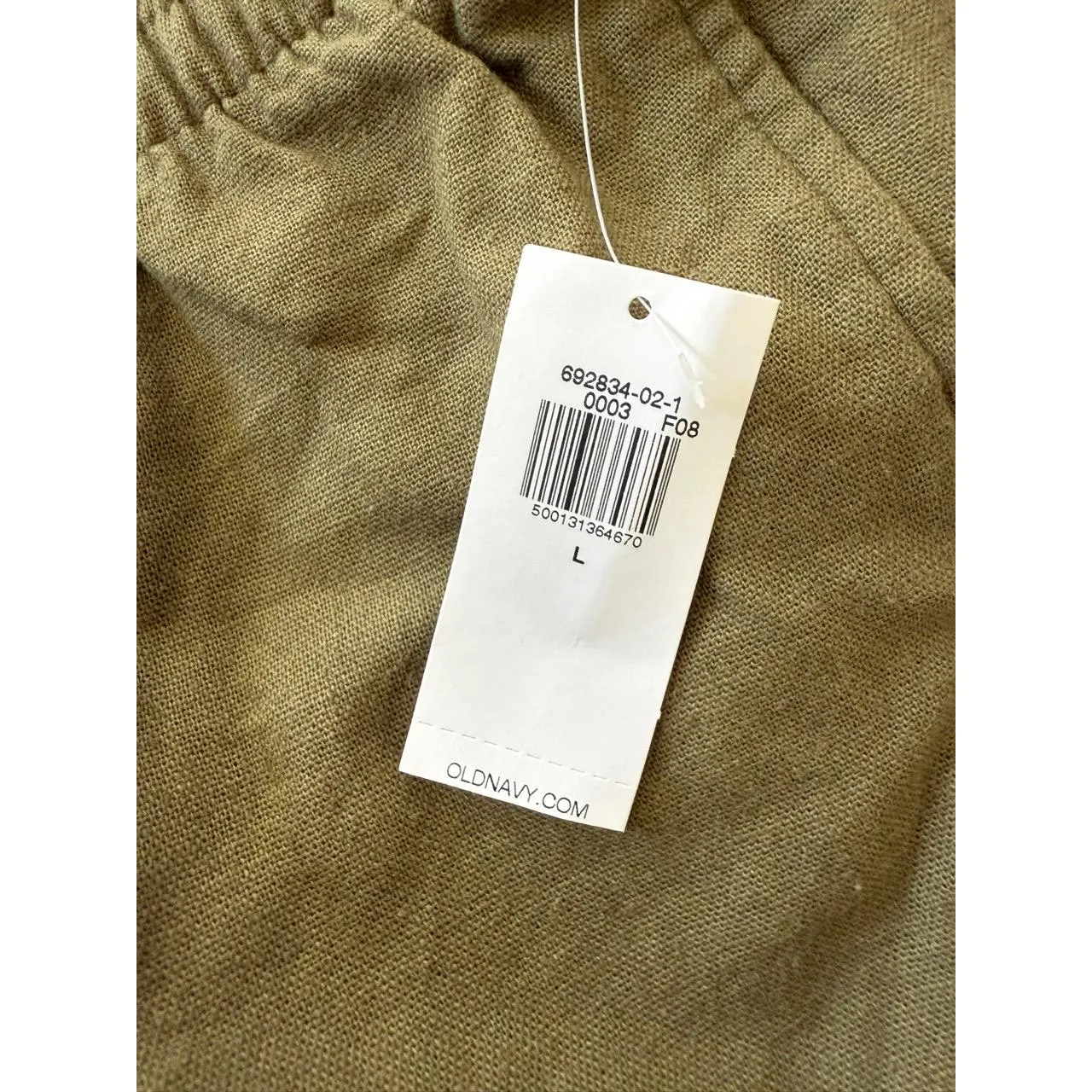 NWT Old Navy Linen Blend Shorts Large - Image 4