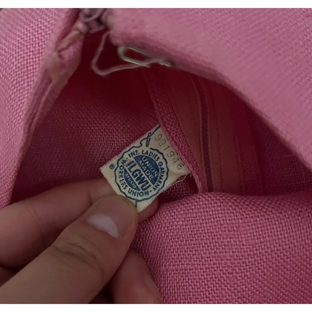 Vintage 100% linen neiman Marcus dress - Image 5