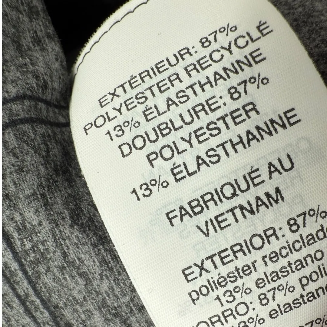 NWT Vuori Elevation Racerback Tank Charcoal Windowpane Plaid Workout Size XL - Image 9