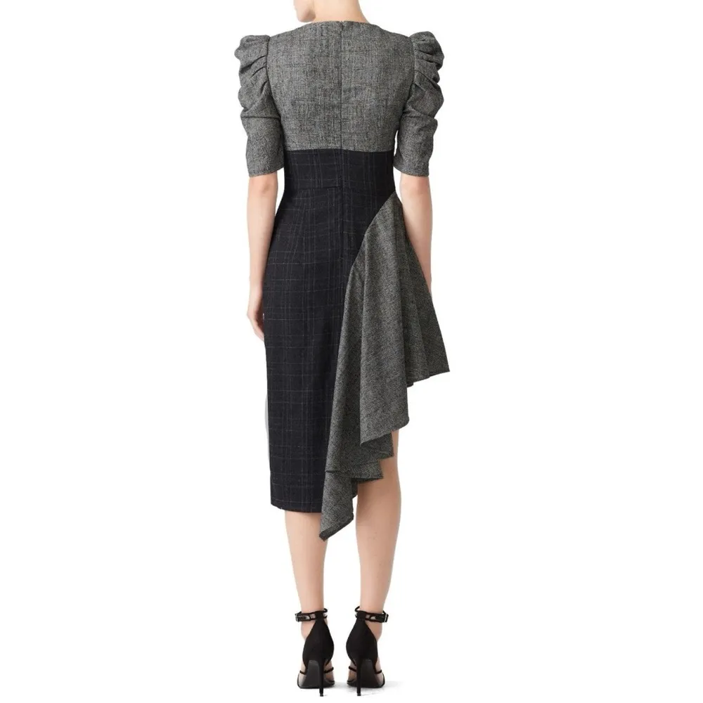 | gray ruffle Uma dress - Image 2