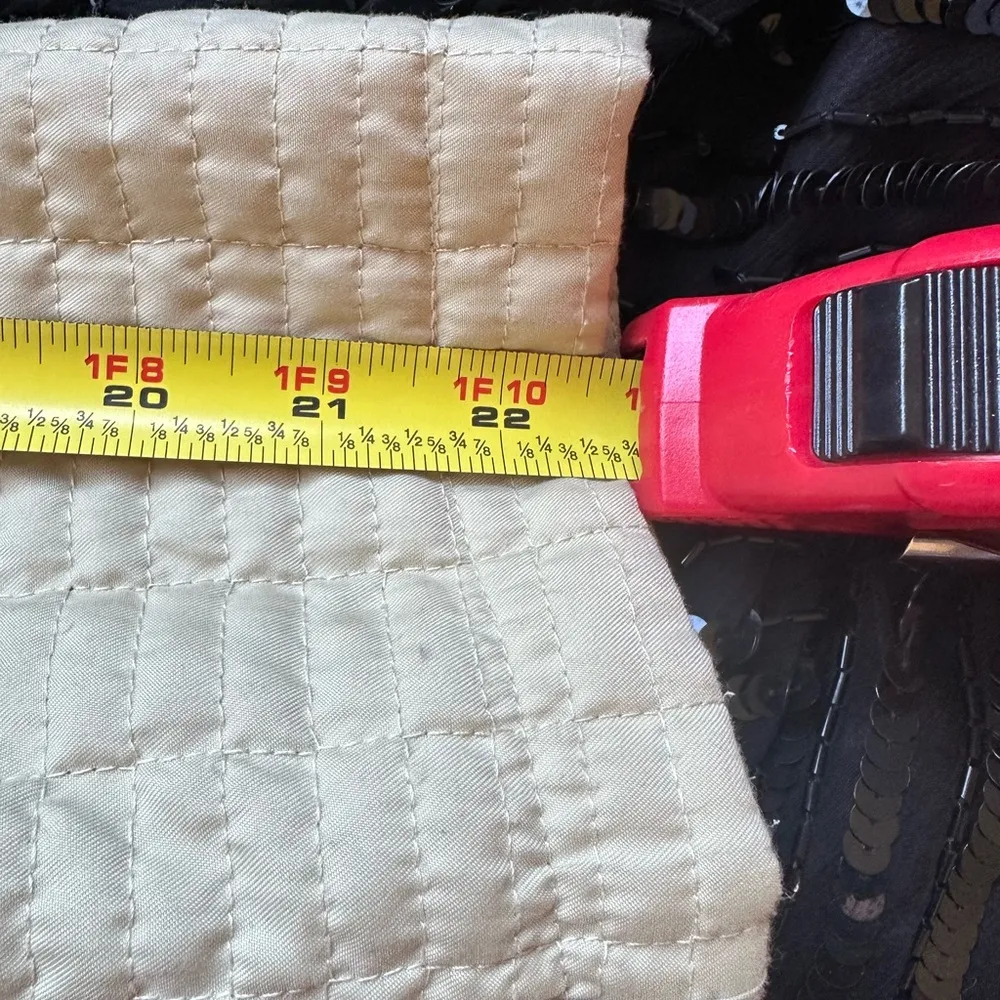 Weatherproof Garment Company Vanilla  Quilted Jacket With Pockets Zip Up Sz S - Image 15