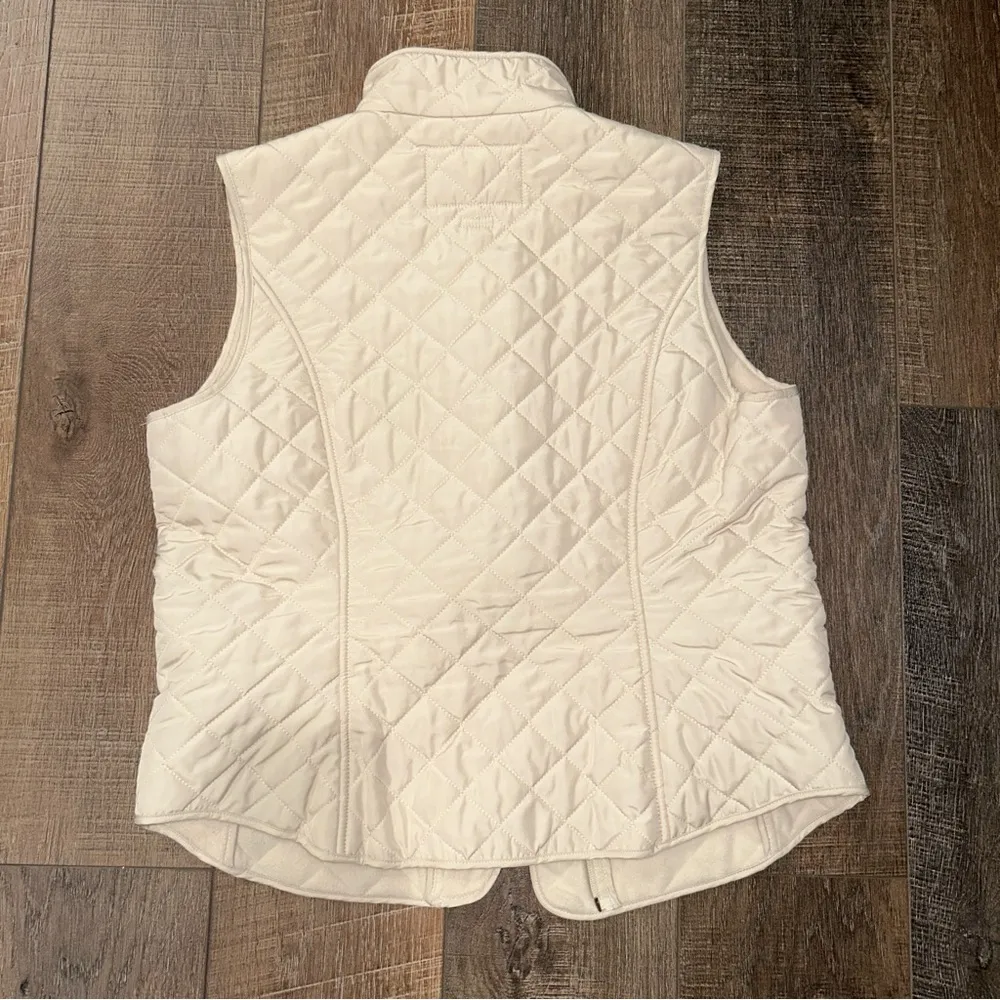 Van Heusen Cream Vest Women’s Small - Image 6