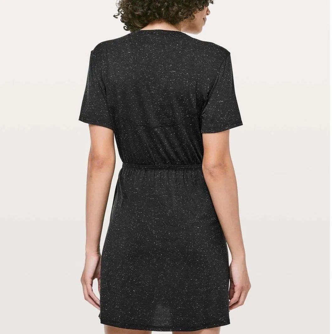 Lululemon Unwind Your Mind Dress Black / White - Image 3