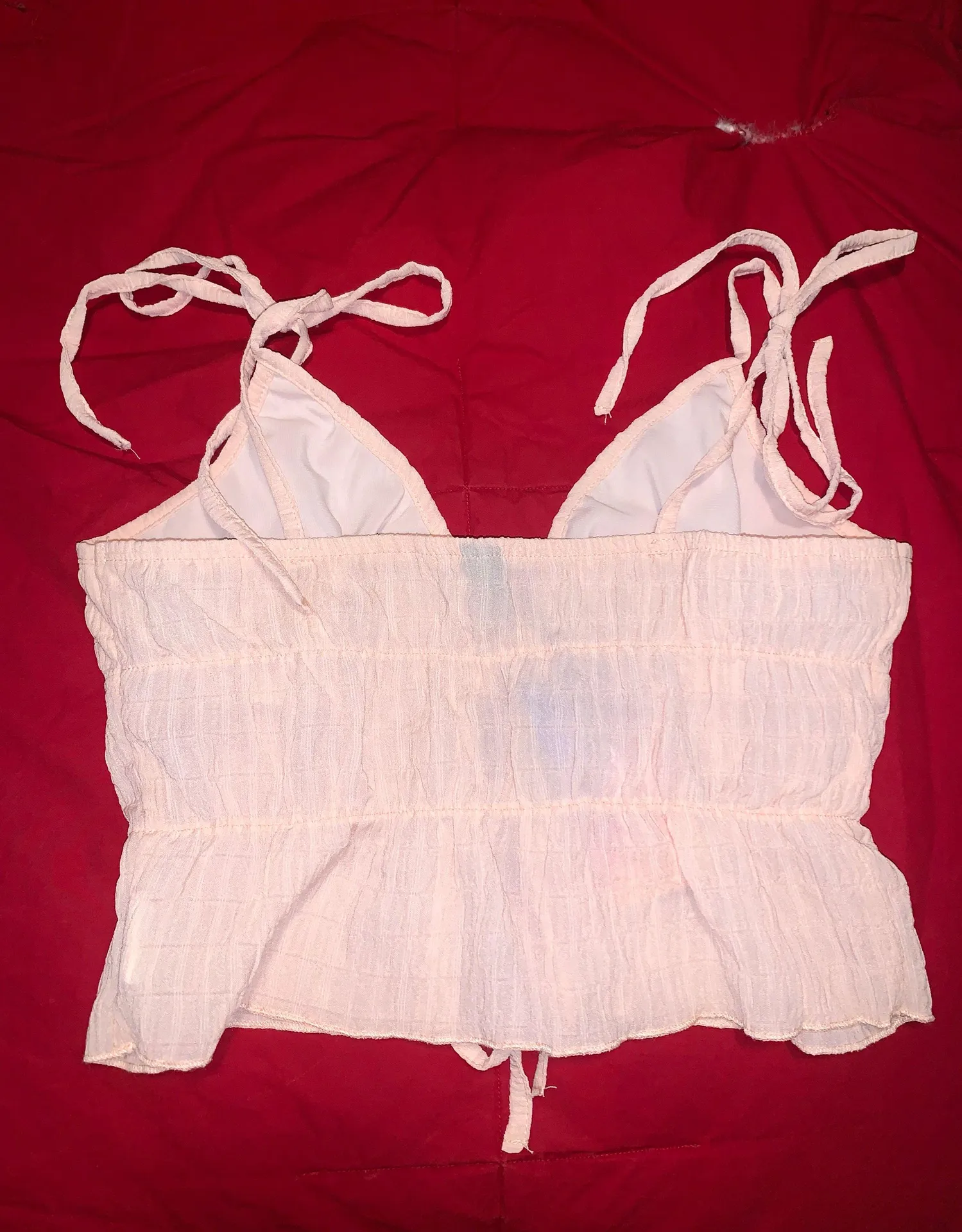 SheIn Tie Front Tank Top - Image 2