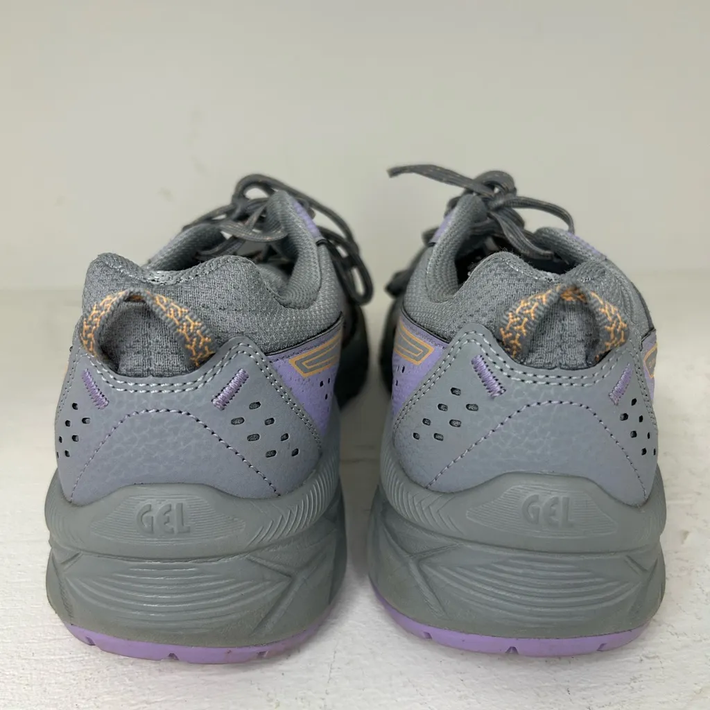 ASICS Women's Gray and Lavender Athletic Shoes - Image 4