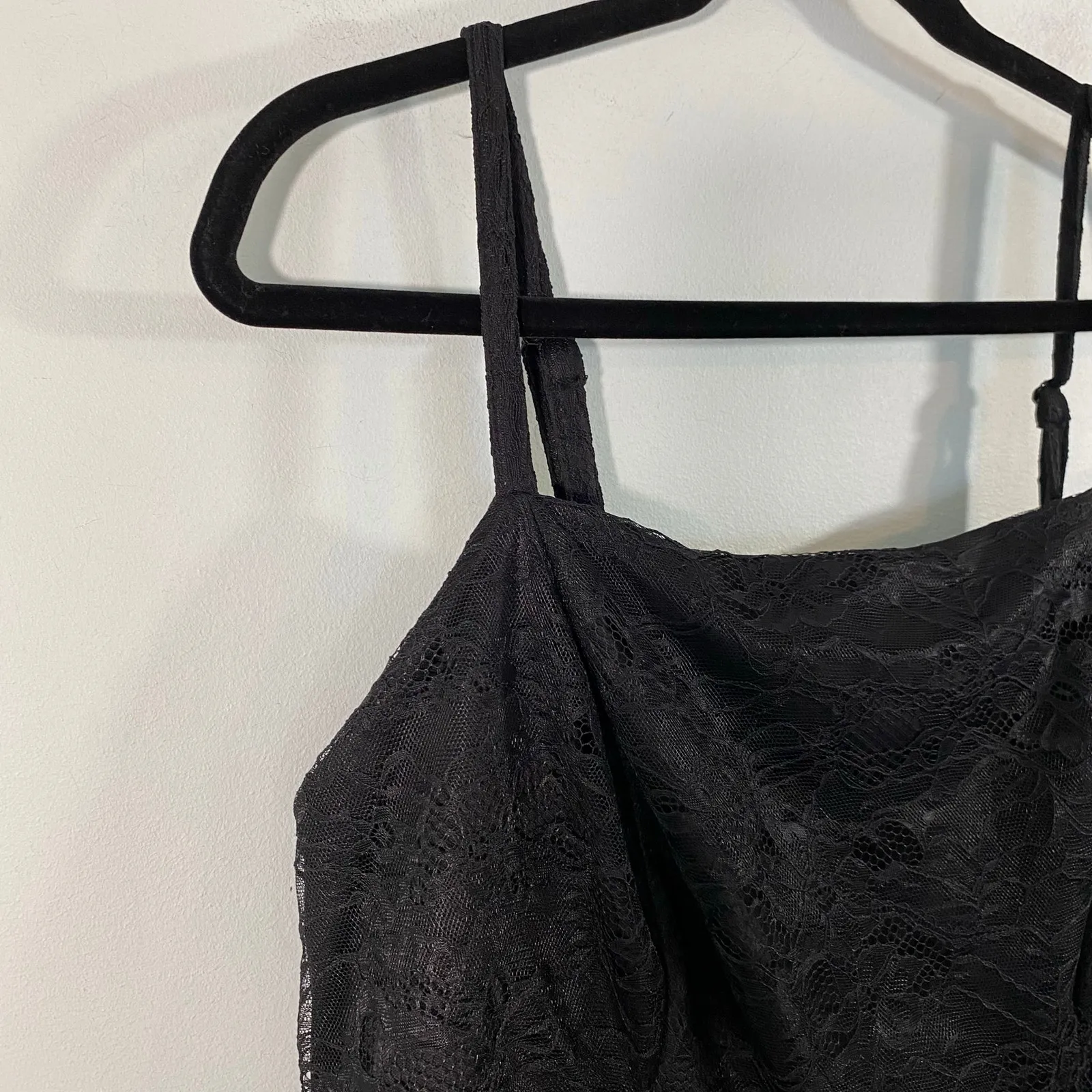 Torrid Women Black Lace Tier Ruffles Babydoll Mini Dress Size 1 Whismygoth - Image 5