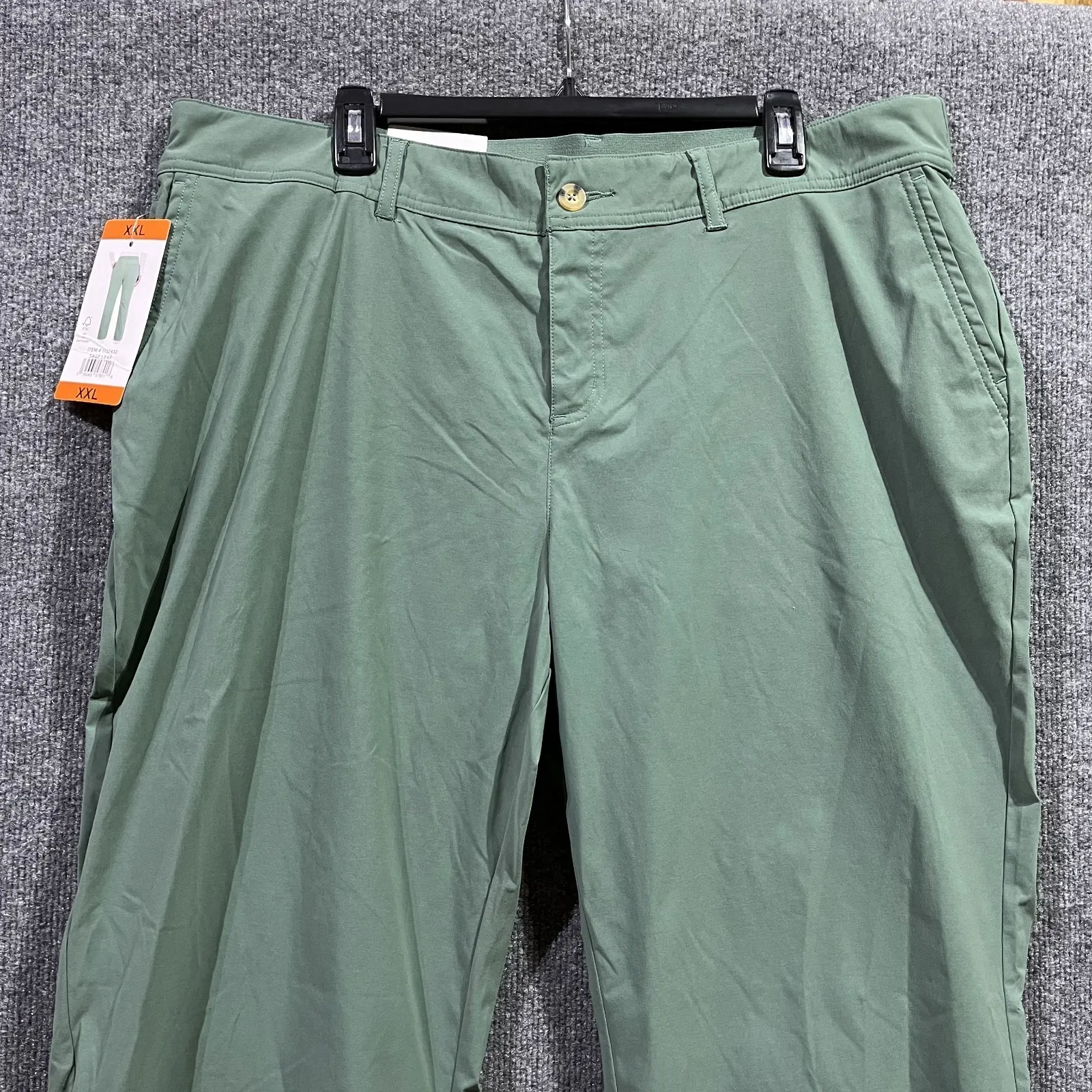 Gerry's Golf Pants Womens 2XL Sage Leaf Revive Stretch Zip Pockets Wide Leg Green Size XXL - Image 2