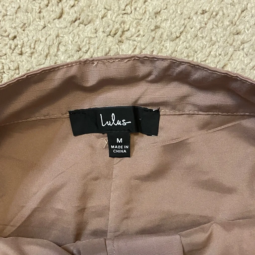 Women's Pink Cargo Skort Lulu’s - Image 3