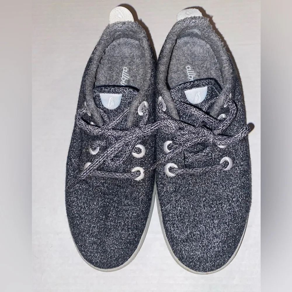 Allbirds Gray Merino Wool Runners Lace Up Shoes WR W7 Women's Size US 7 EU 36 - Image 8