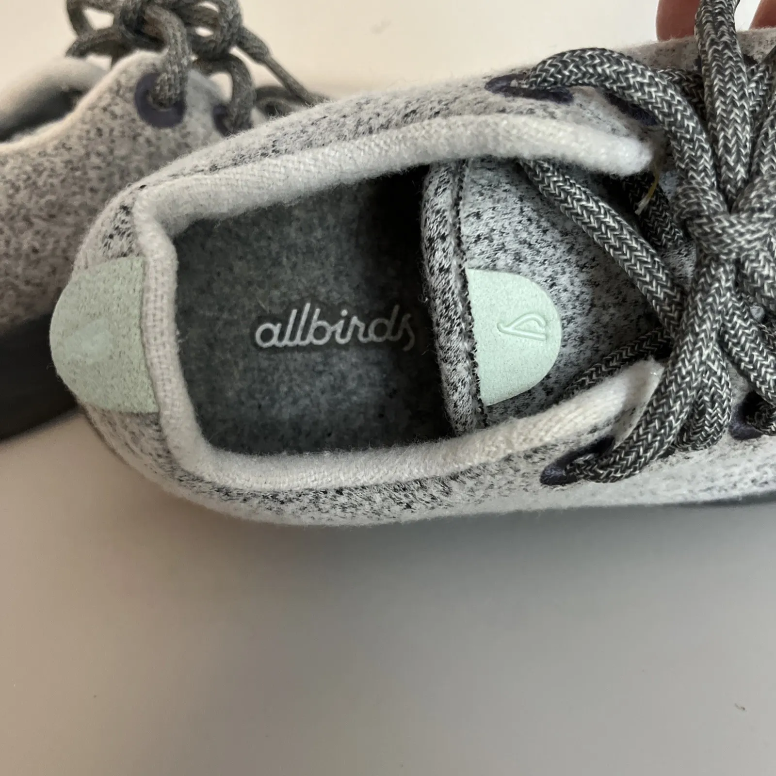 ALLBIRDS WOOL RUNNERS Comfort Shoes Sneakers Sz 7 HEATHER GREY UPPER Gray SOLE - Image 5