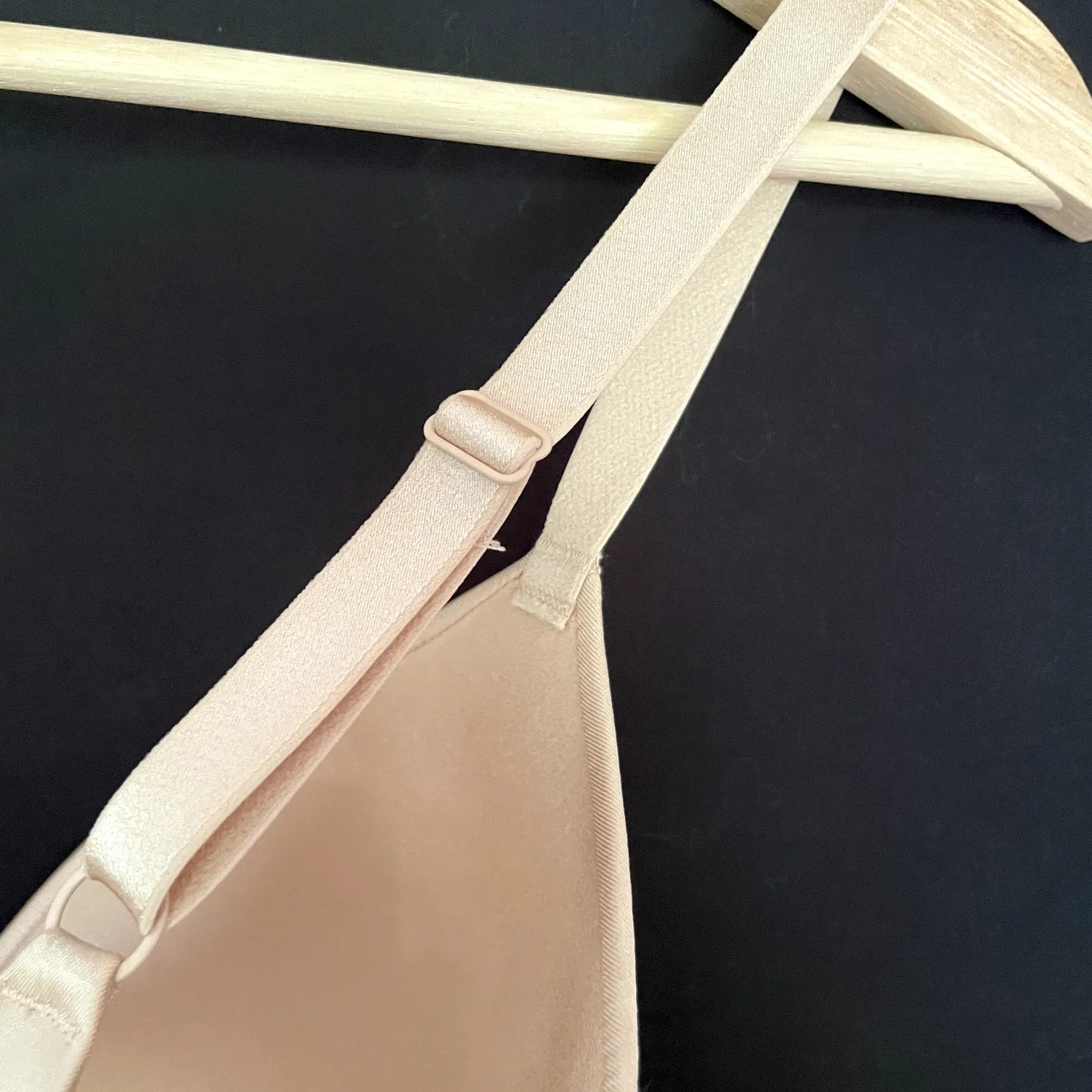 Auden push up wireless nude bra women's size 34DD padded adjustable supportive - Image 4