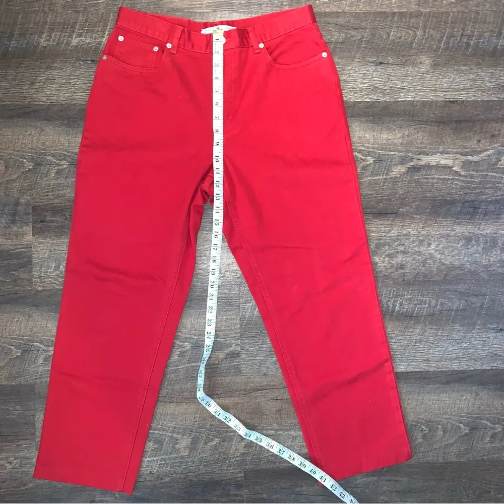 Vintage Tommy Hilfiger Red Pants - Image 13