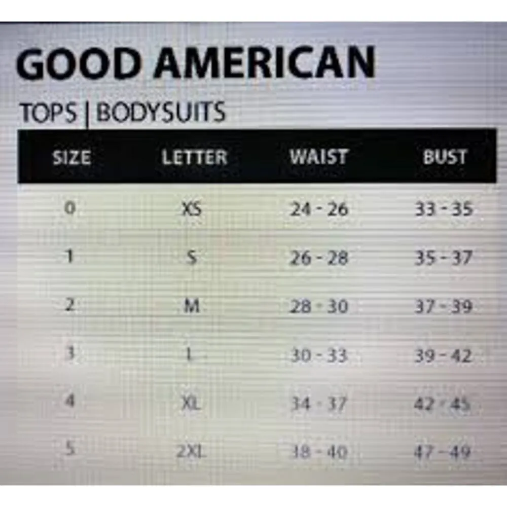 GOOD AMERICAN Scuba Contour Seamed Bodysuit - Image 4