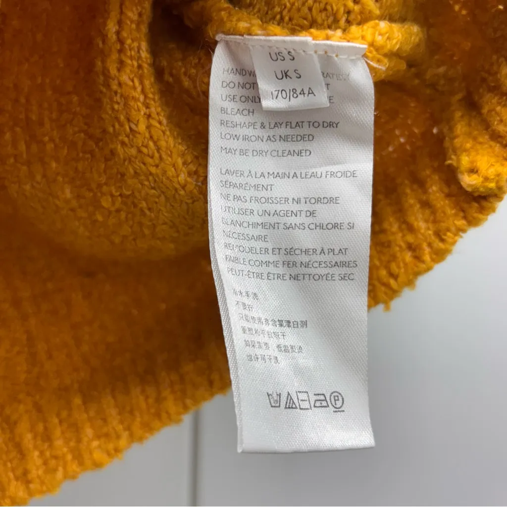 Urban Outfitters Sweater Crop Top Mustard Yellow Women’s Small - Image 4