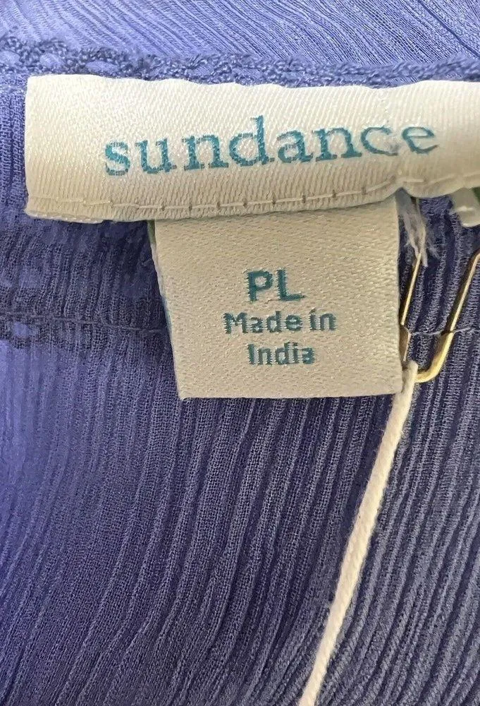 Sundance Led By Dreams Dress Blue Women’s Size Large Petite - Image 8