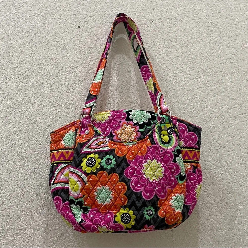 Vera Bradley Floral Tote Bag - Image 2