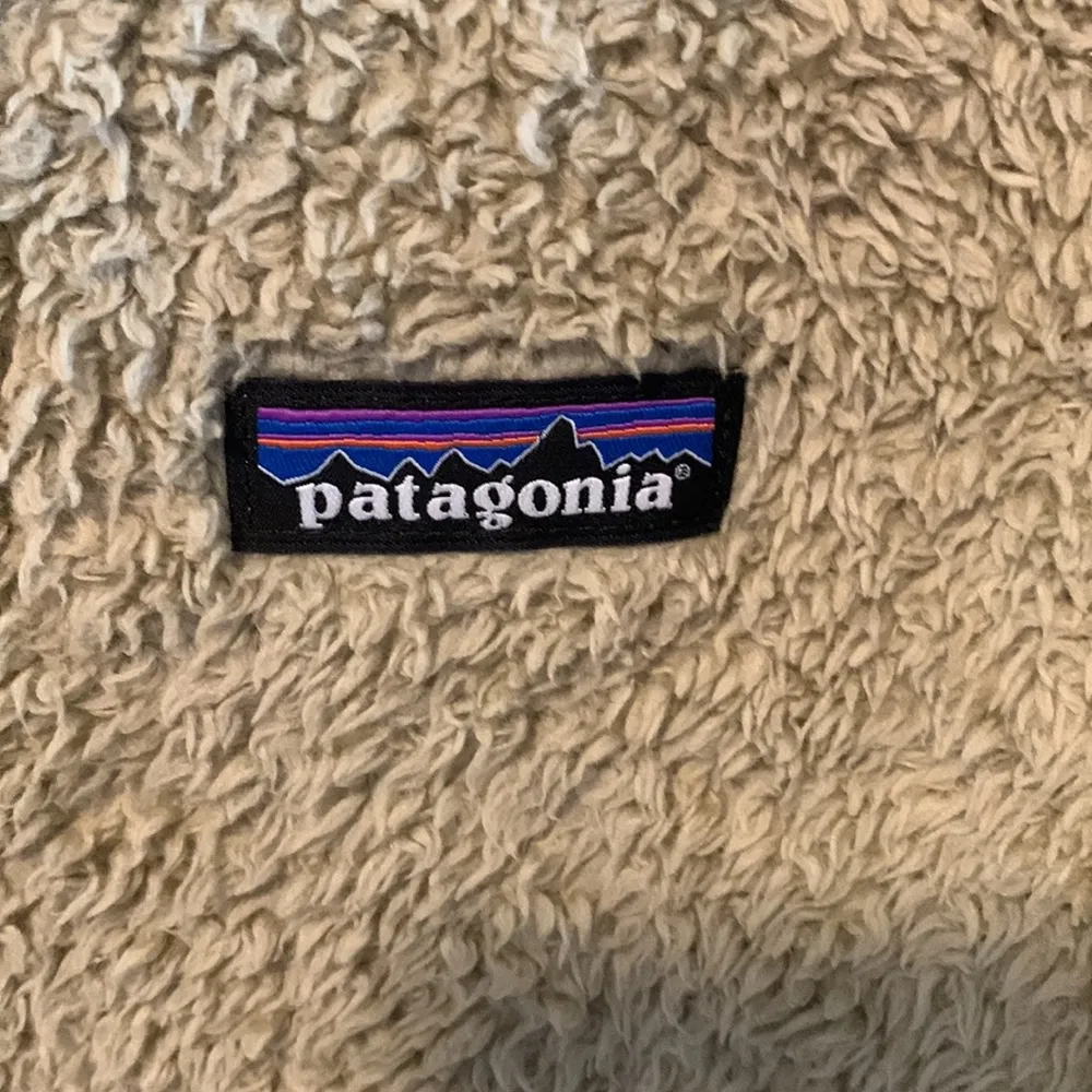 Patagonia Quarter Zip Tan Pullover Size S - Image 2