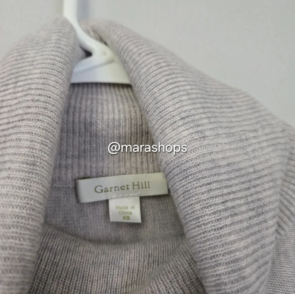 Garnet Hill Oversized Turtleneck Sweater - Image 6