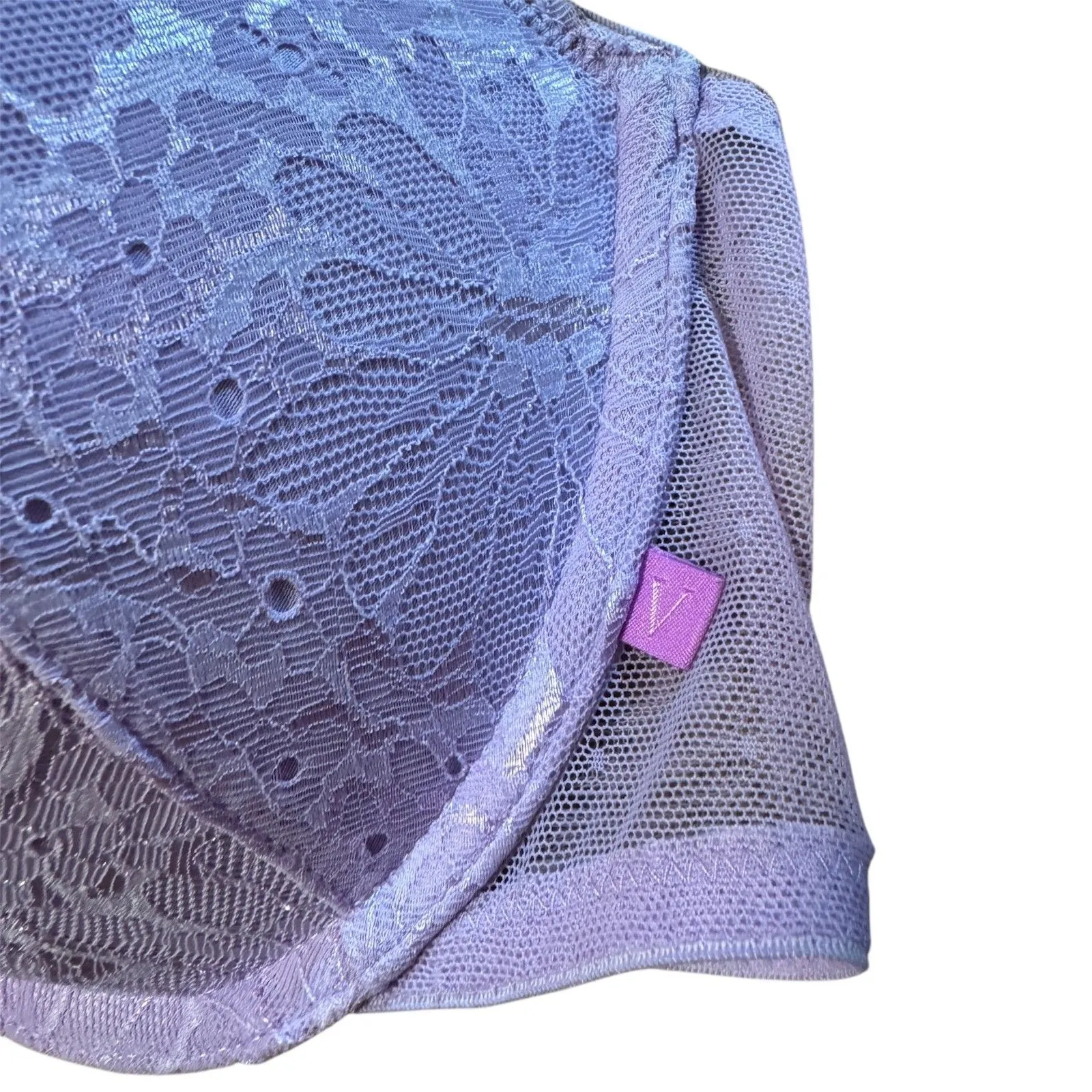 Victoria's Secret | Sexy Tee Lightly Lined Racerback Demi Bra Front Clasp 36D - Image 4