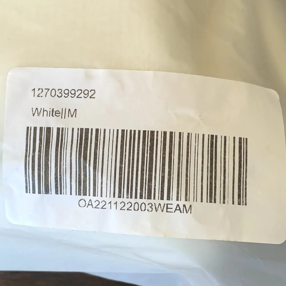 NWT Commense Candyfloss Oversized Pullover Sweater in White Size M - Image 11