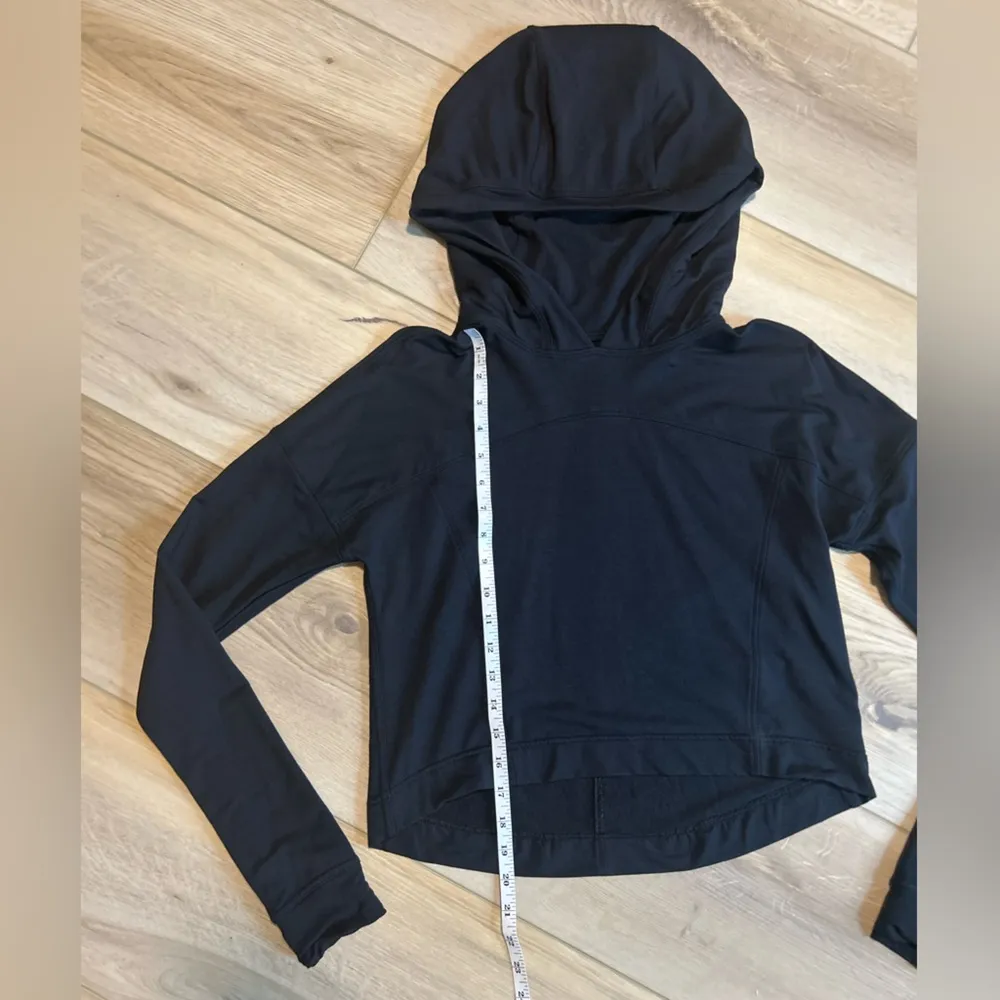 Lululemon All Yours Cropped Hoodie - Black - Image 6