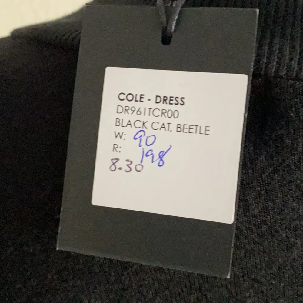 NWT n:Philanthropy Cole Sweater Dress | Black Cat Abstract | Small - Image 5