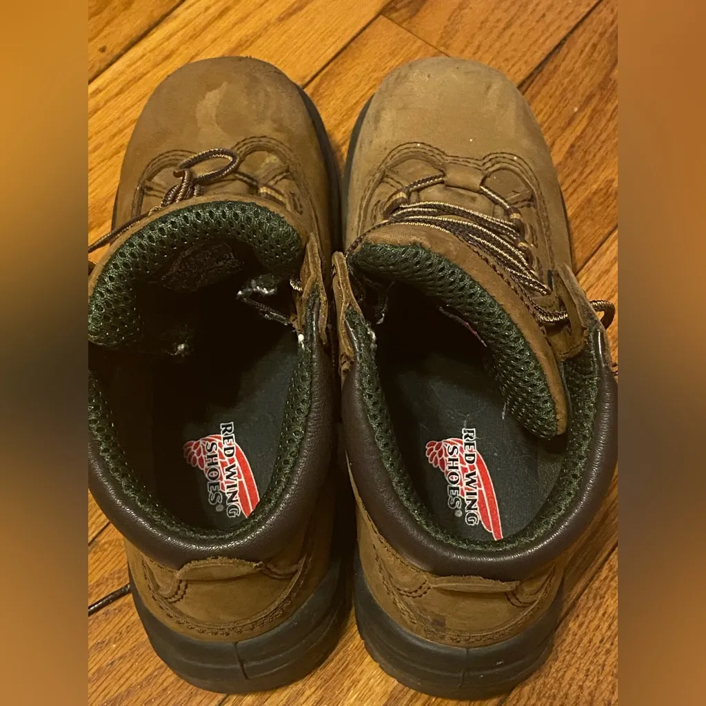 Red Wing Shoes King Toe Tan Women's 5 - Image 3