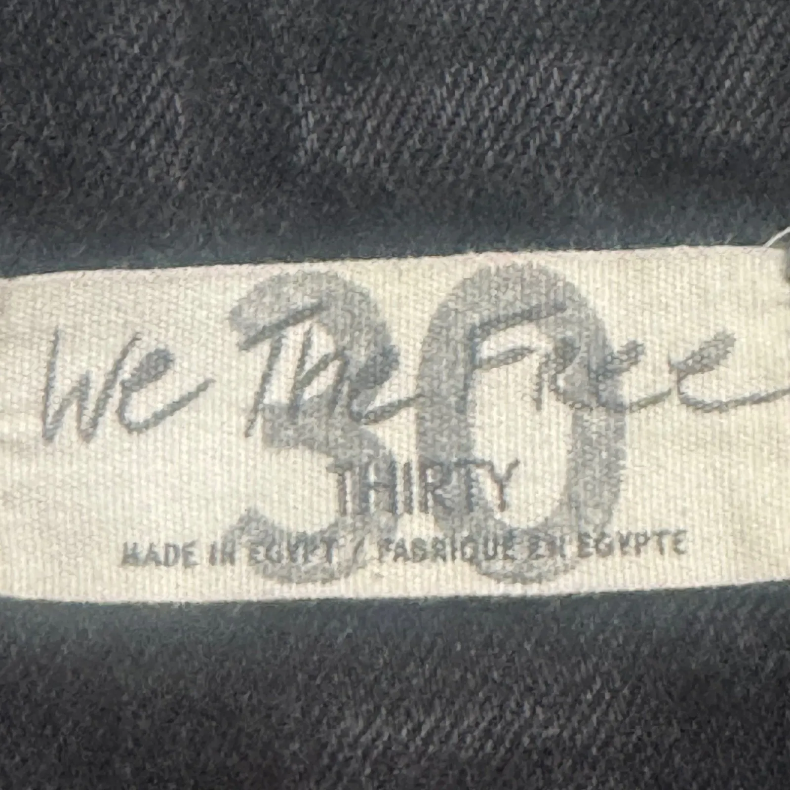 Free People We The Free Jayde Flare Jeans 30 Washed Black High Rise Boho Grunge - Image 6