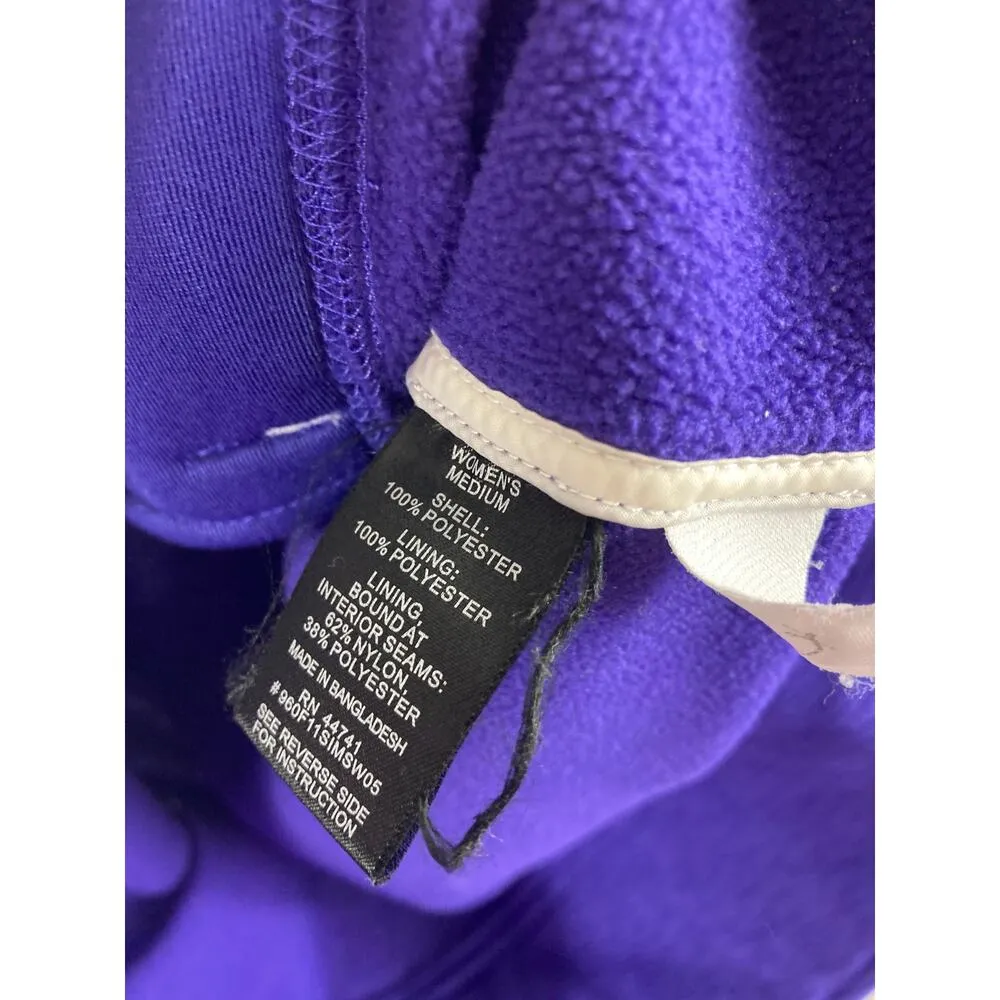 Sims snowboarding purple zip up vest size medium - Image 3