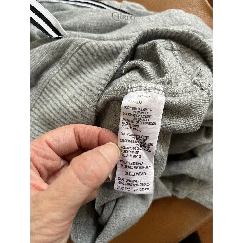 Nightmare Before Christmas Sally Ghouls Night In Hooded Nightgown Size Medium - Image 7