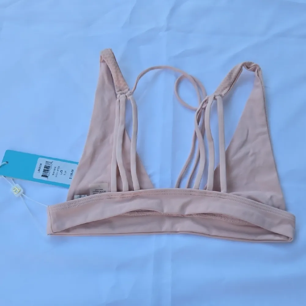 Beach Bunny Cream Triangle Bralette - Image 2