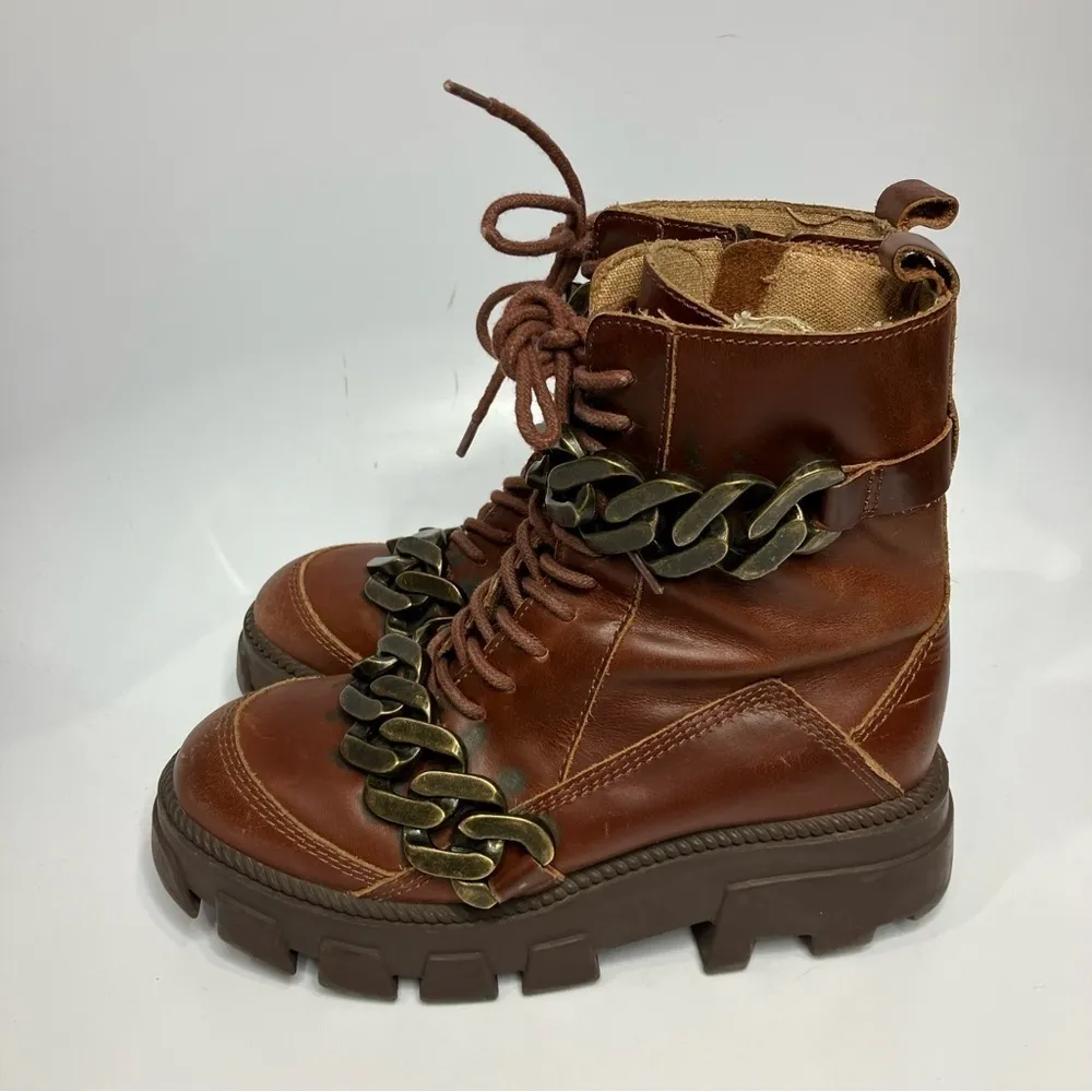 Kelsi‎ Dagger Brooklyn Brave platform lug sole boots size 6 - Image 5