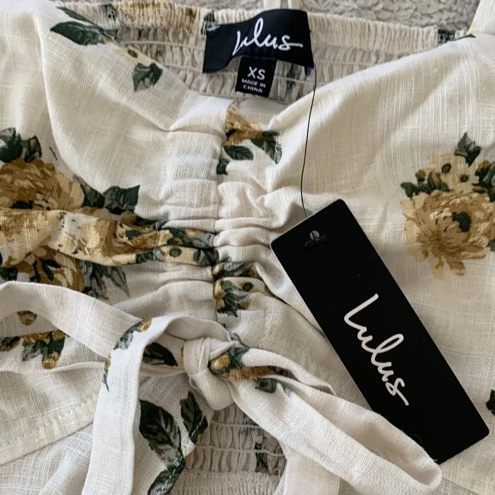 Lulus | Spring On Linen Blend Top - Image 5