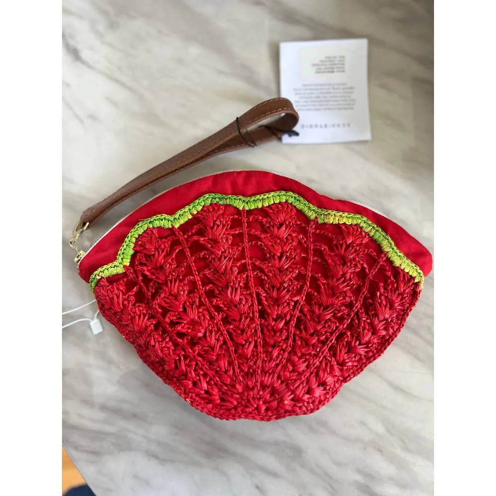 NWT Sensi Studio Beaded Red Watermelon Wristlet - Image 3