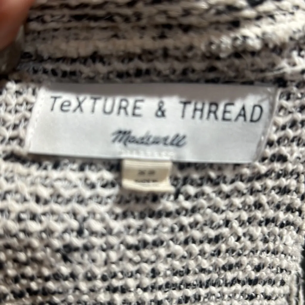 Texture and thread by Madewell patterned cropped sweater - Image 6