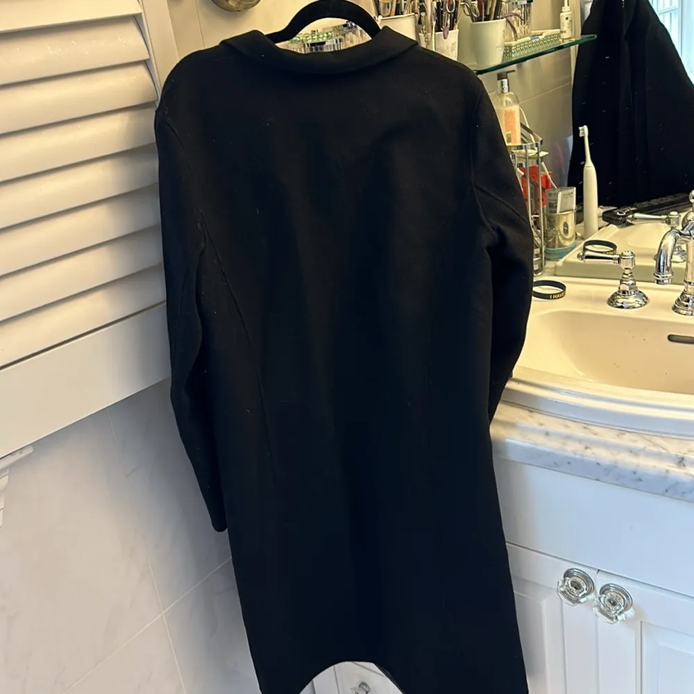 Nanette Lepore wool poly long coat XL - Image 3