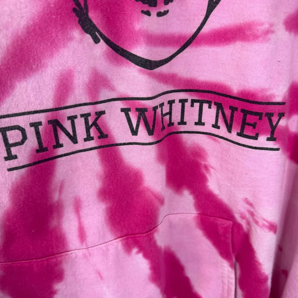 Barstool Sports Pink Whitney XL Tie Dye Pink Hoodie Outdoor Streetwear - Image 3