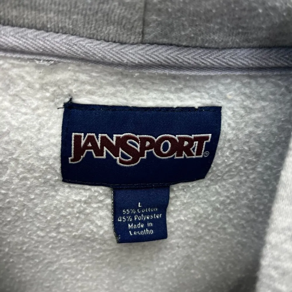 UCLA Bruins Hoodie Gray Jansport Pullover Graphic Medium Womens - Image 4