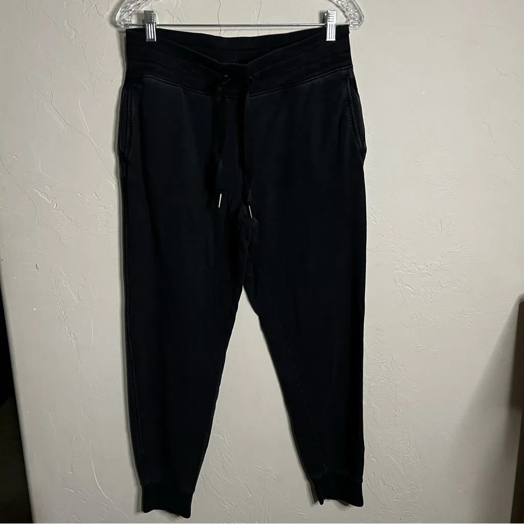 Athleta Balance Black Pull On Jogger Athletic Knove Fabric Pants - Image 5