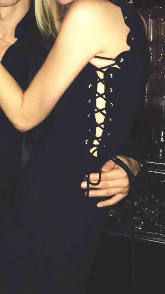 Lavish Lice Scallop Mini Dress - Image 2