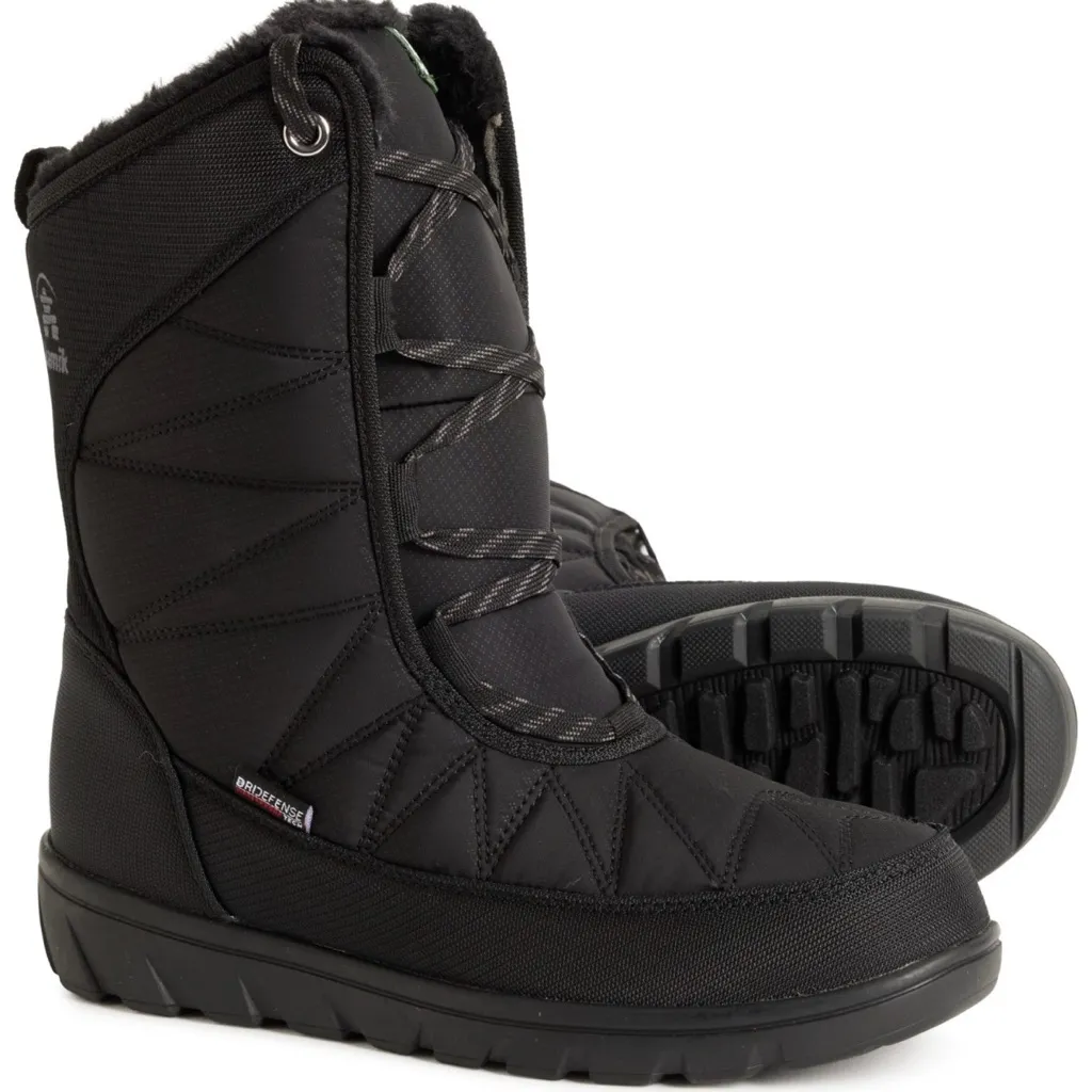 Kamik Hannah Mid Waterproof Black Winter Snow Boots NWT Lined Women’s Size 9 - Image 1