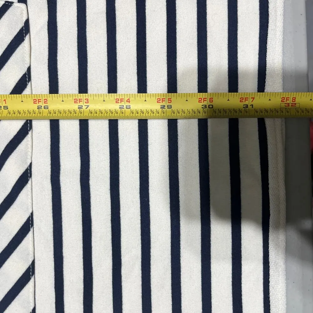 Junk Food Disney Women's Hooded Mickey Dress XS Black White Striped Sleeveless - Image 6