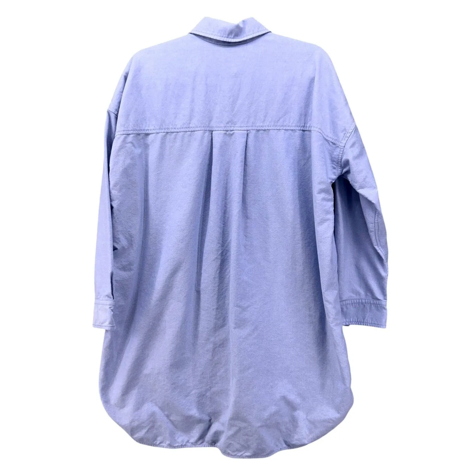 Everlane Shirt Dress Blue‎ 4 - Image 2