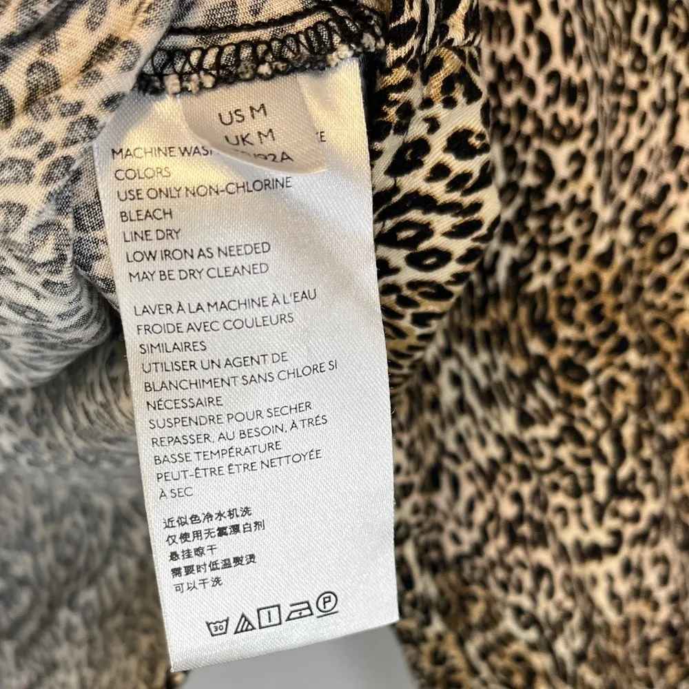 Urban Outfitters | Cheetah Twist Front Crop Top - Image 6