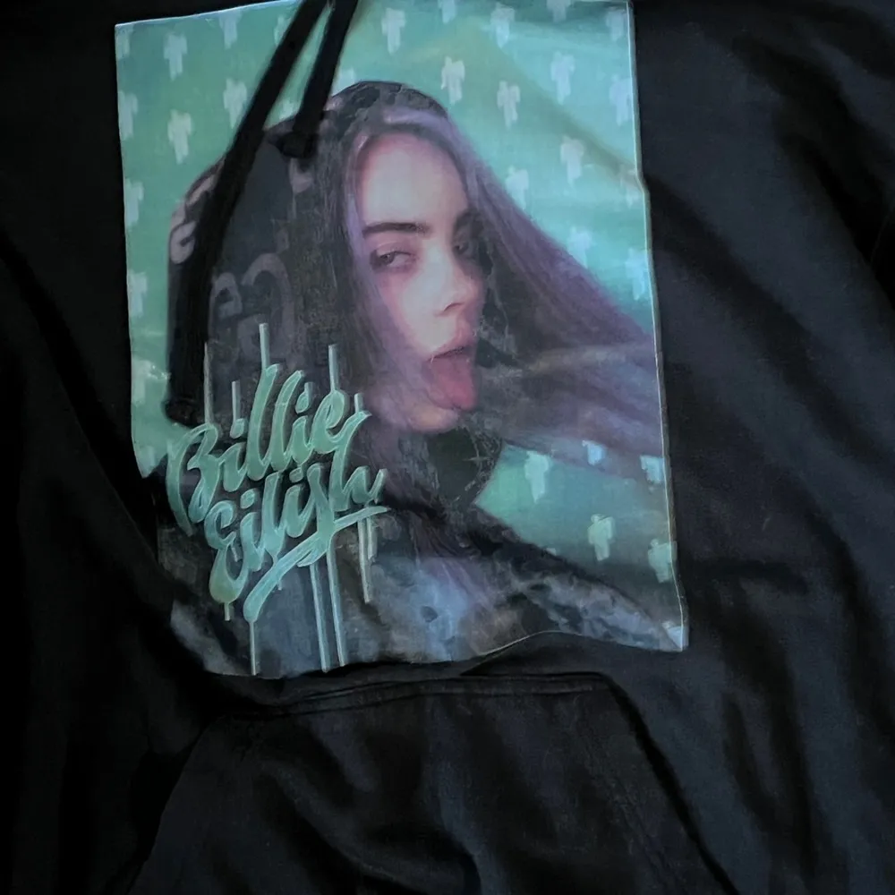 Billy Eilish Black Hoodie. 2XL Size XXL - Image 3