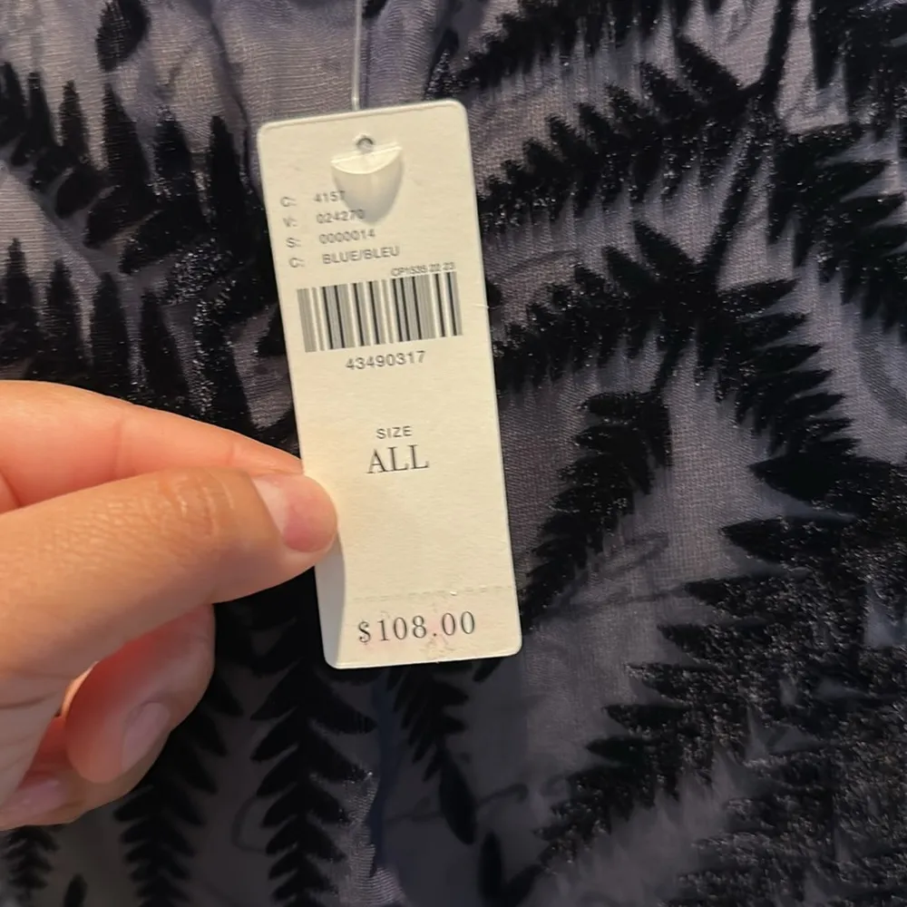 New with tags Anthropologie Velvet Fern Kimono - Image 11