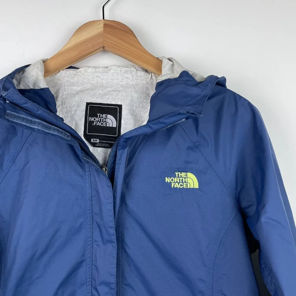 The North Face Shell Jacket - Blue with Lime Green accents - Size S - Image 4