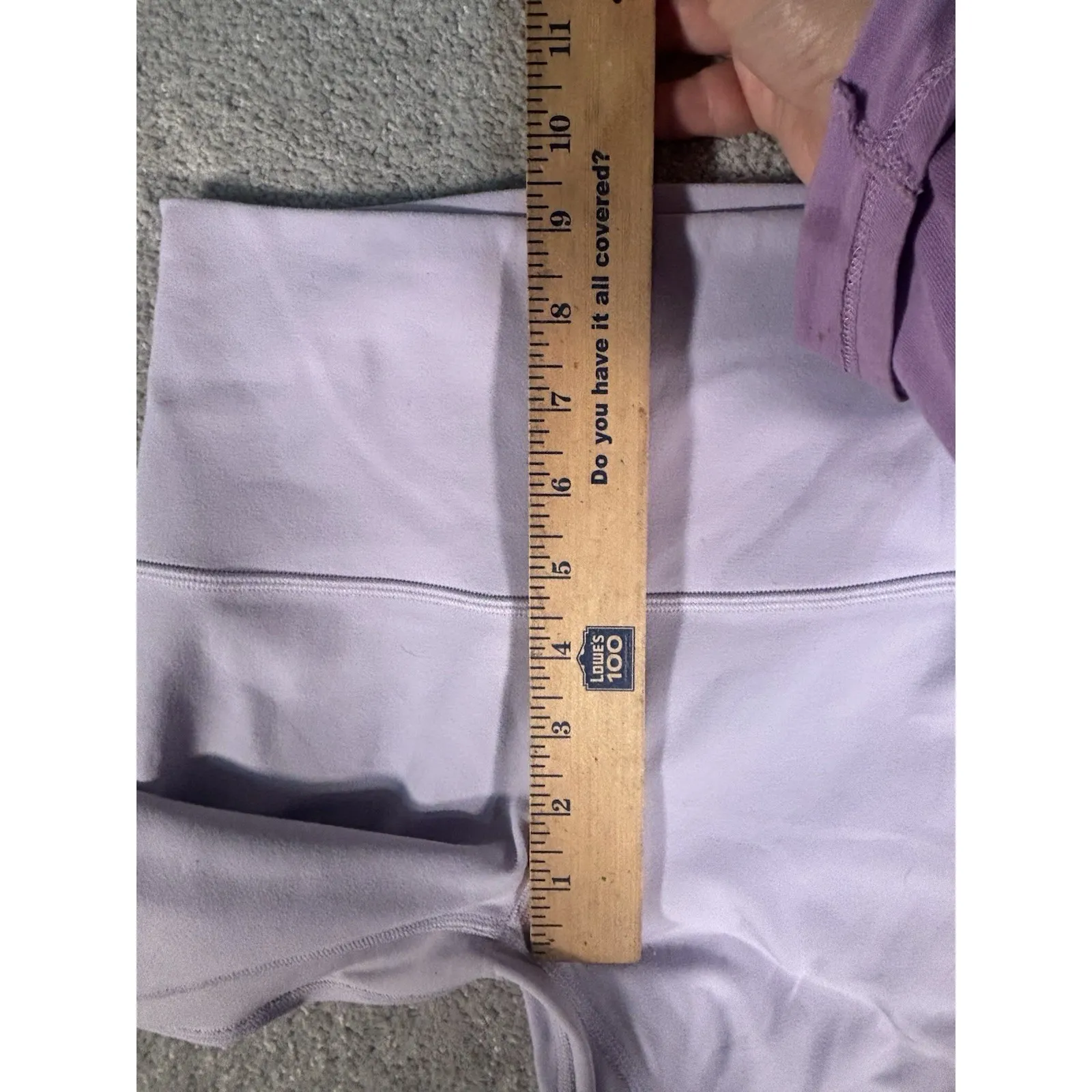 LULULEMON Align High-Rise Crop 21" Lavender Dew LEGGINGS SZ 4 W6BGHS NULU - Image 7