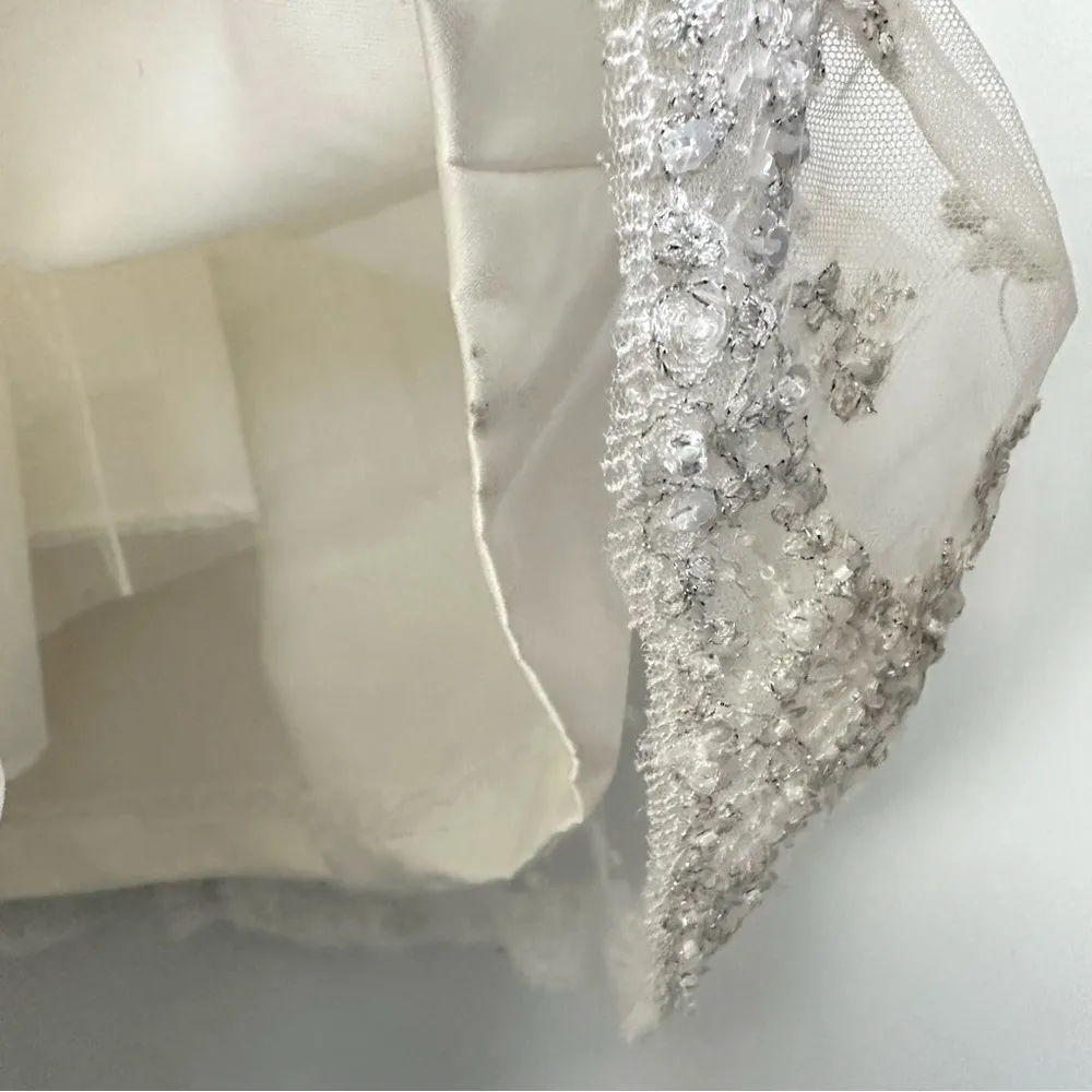 Maggie Sottero Couture Wedding Gown • Sz 12 White - Image 14